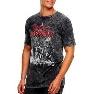 Black Sabbath Symptom Of The Universe rock Mineral Wash T-Shirt 2XL XXL NWT